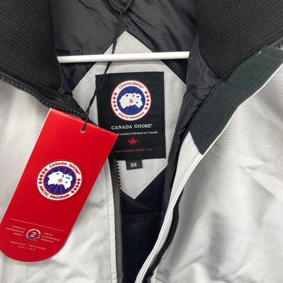 Canada Goose Women's Silverbrich Huron Bomber Jacket size M New - Picture 7 of 12